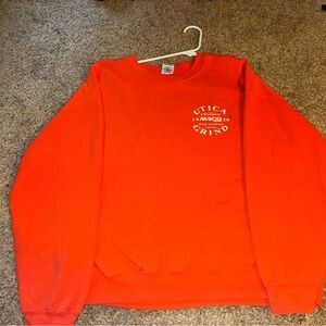 Utica Grind Men's Orange Sweatshirt